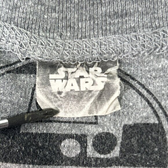 Vtg. Star Wars Woman’s Small/ Boys Large Grey Sweatshirt Reversible, Lucas Film - Picture 5 of 6